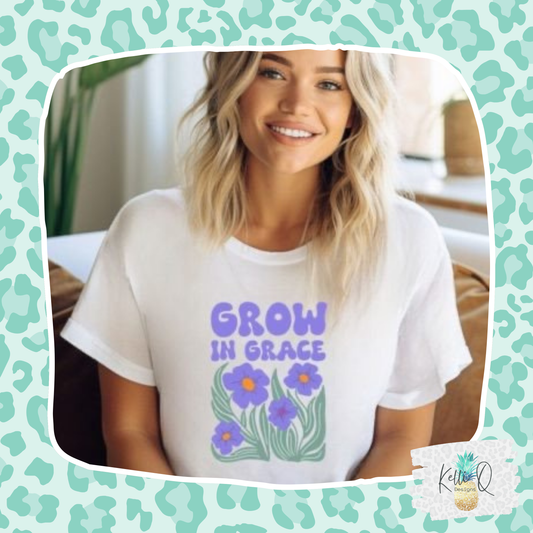 Grow in Grace - Floral