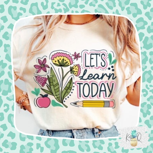 Let’s Learn Today - Floral