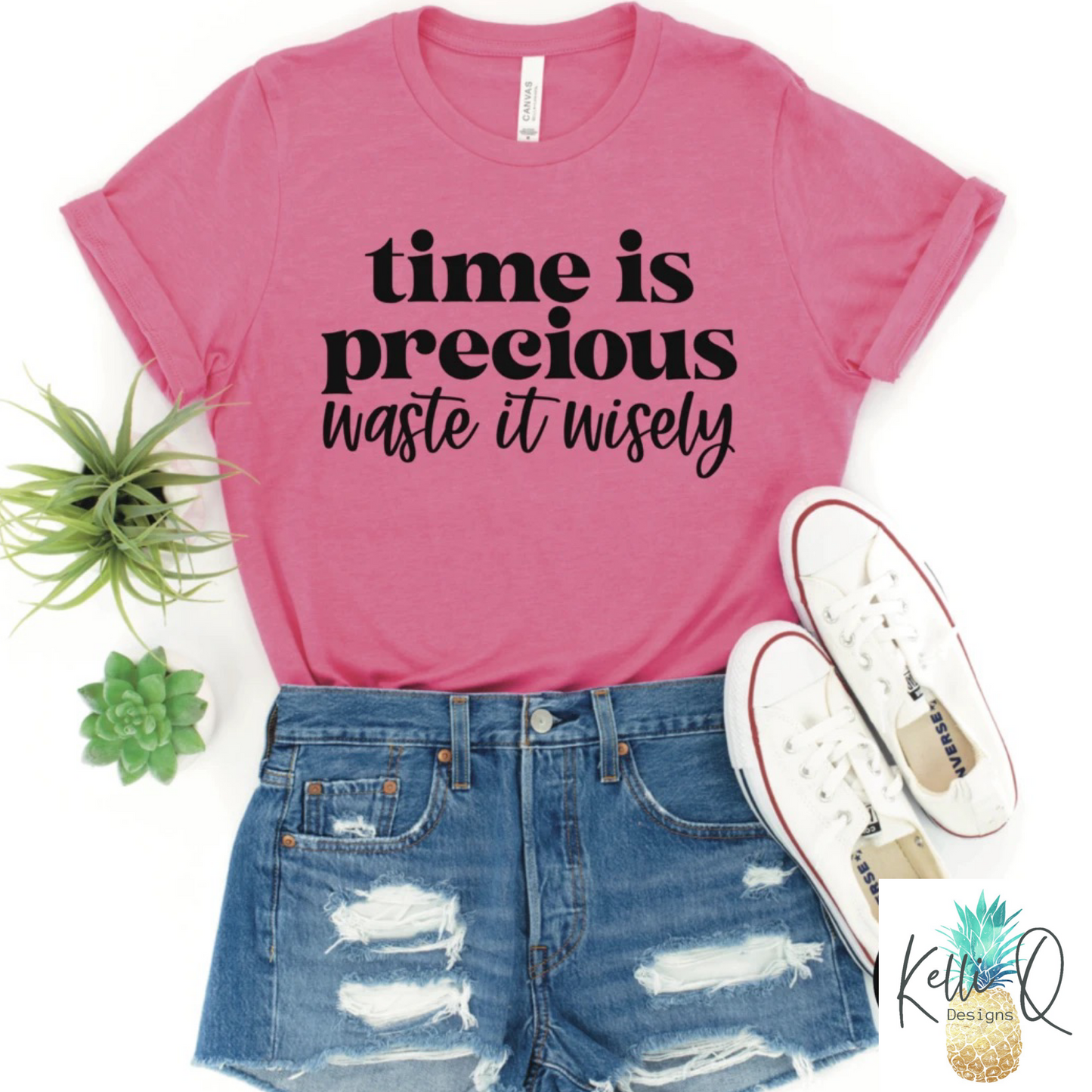 Time is precious waste it wisely