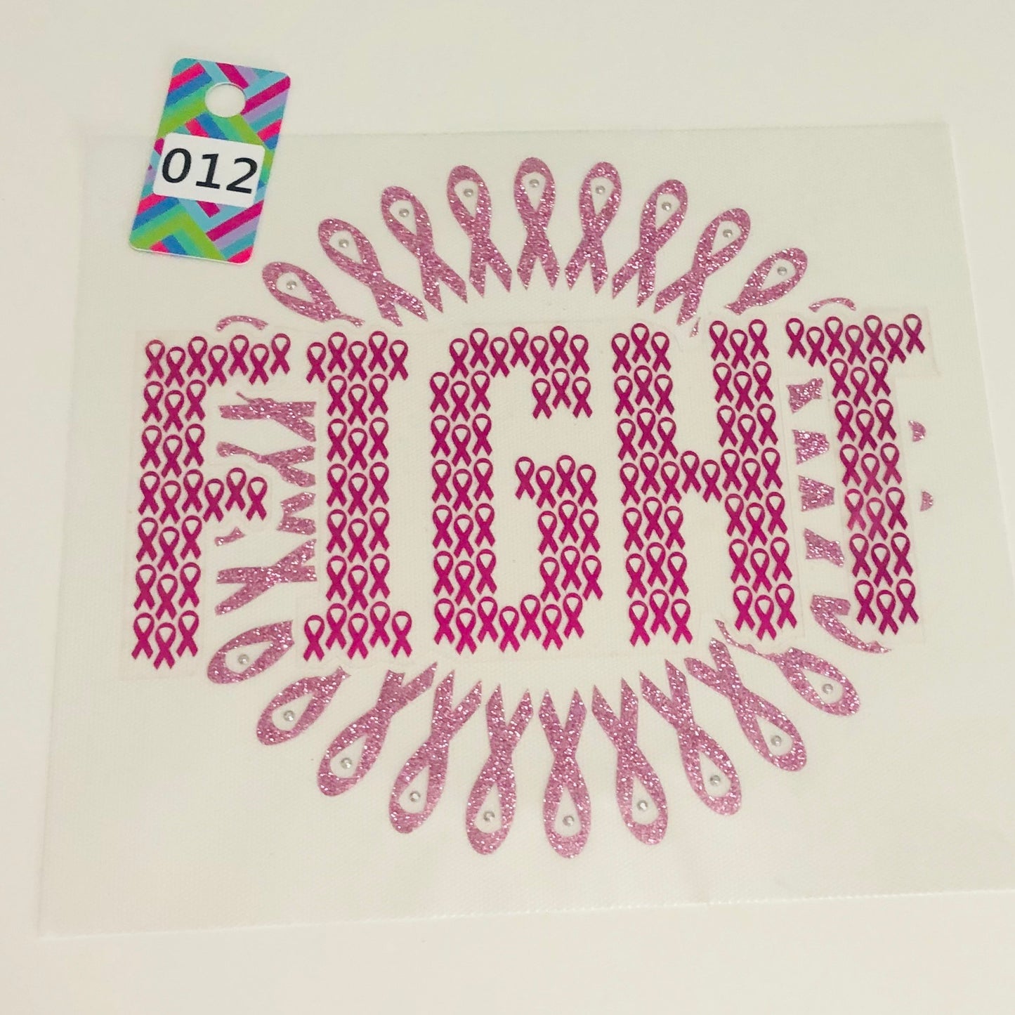 FIGHT metallic and glitter