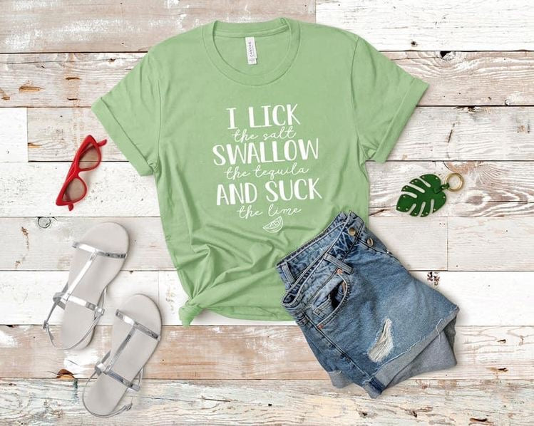Lick, Swallow, and Suck