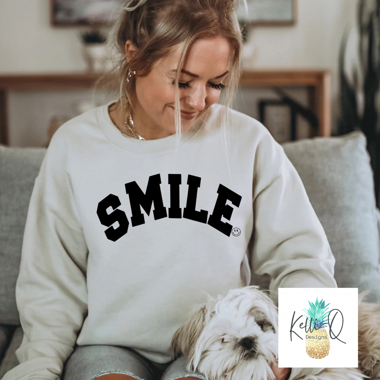 SMILE (black letters)