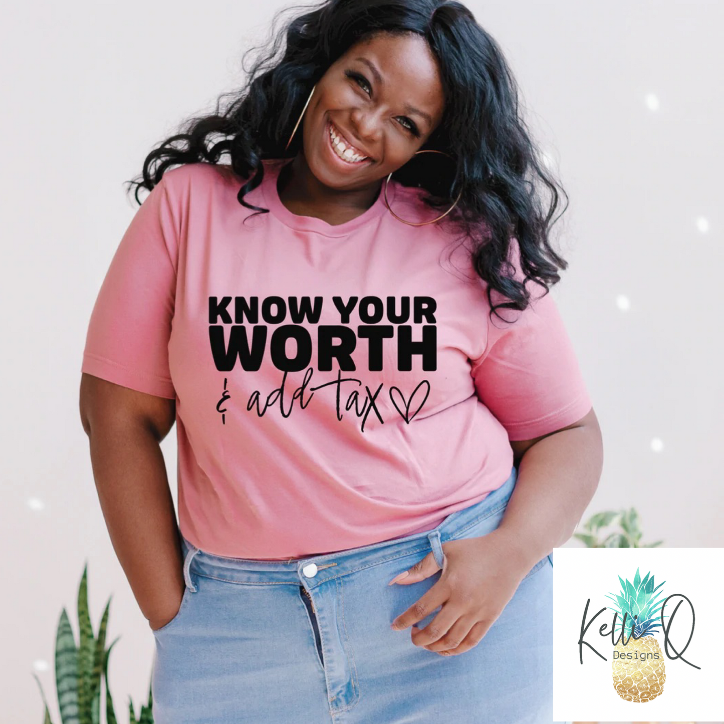 Know Your Worth & add tax