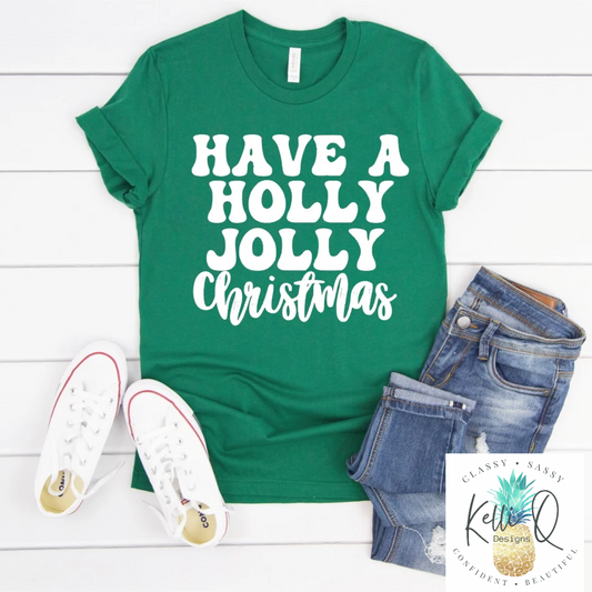 Have a Holly Jolly Christmas (groovy font)