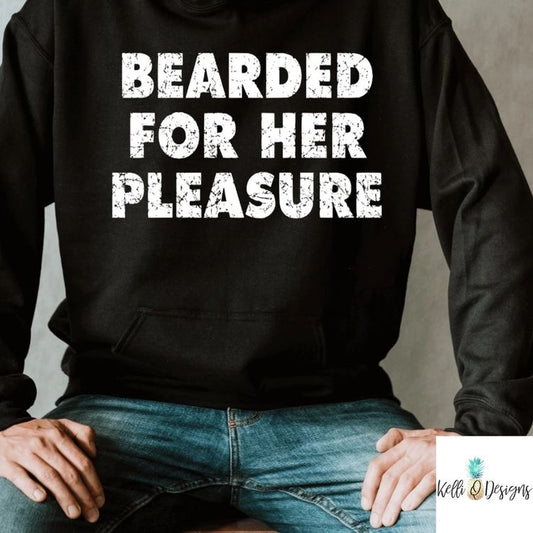 Bearded for her pleasure