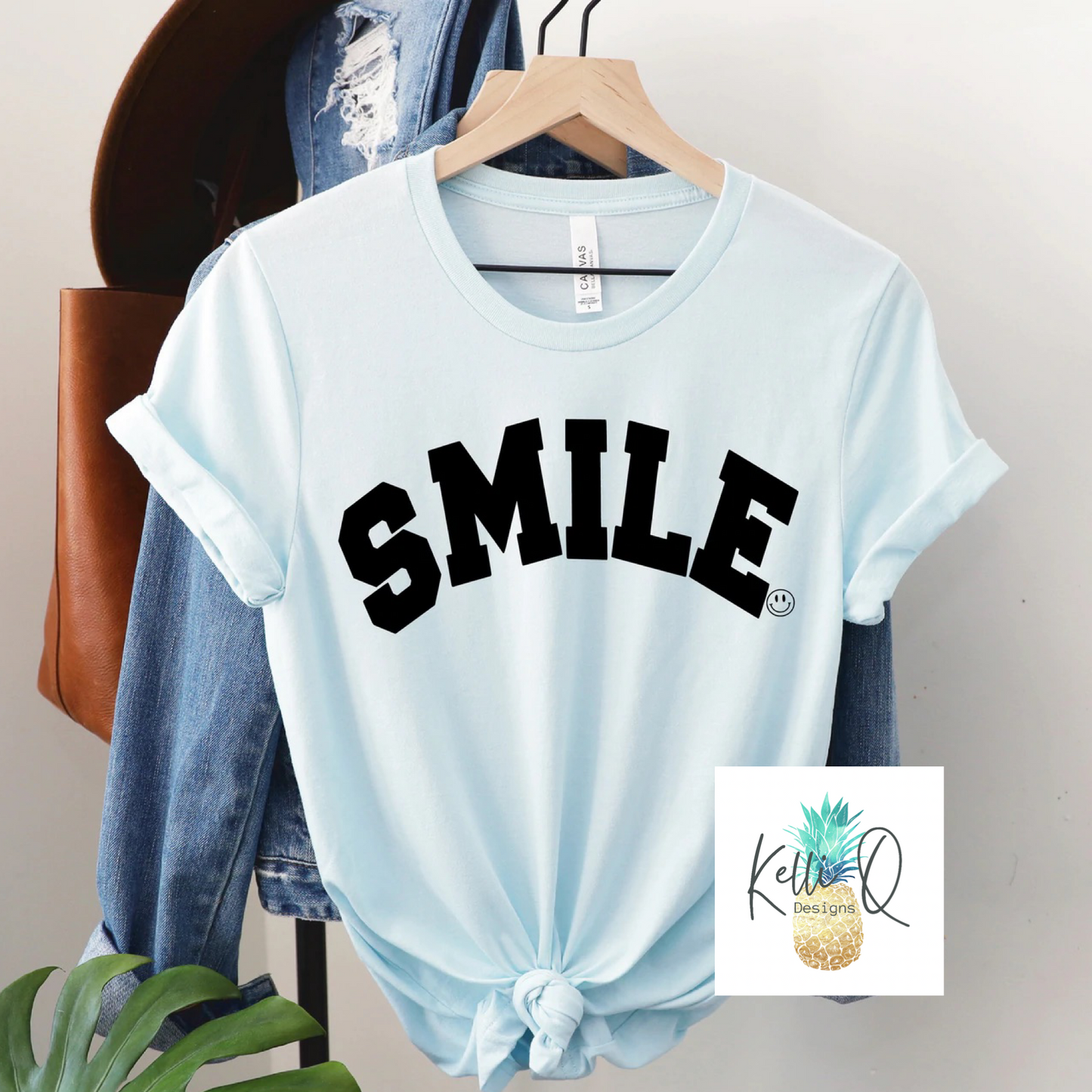 SMILE (black letters)