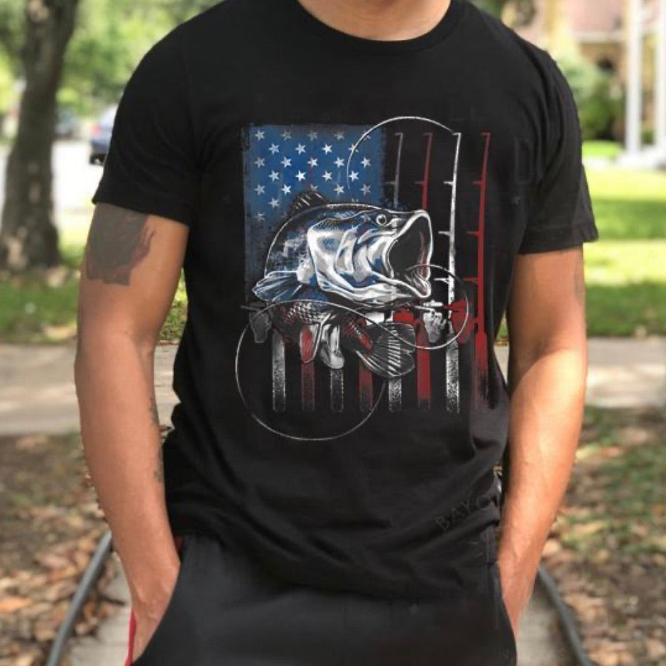 Fish with Flag