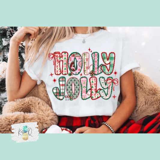 Holly Jolly (w/bows)