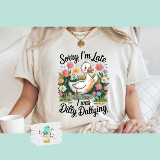 Sorry I’m Late Little Goose