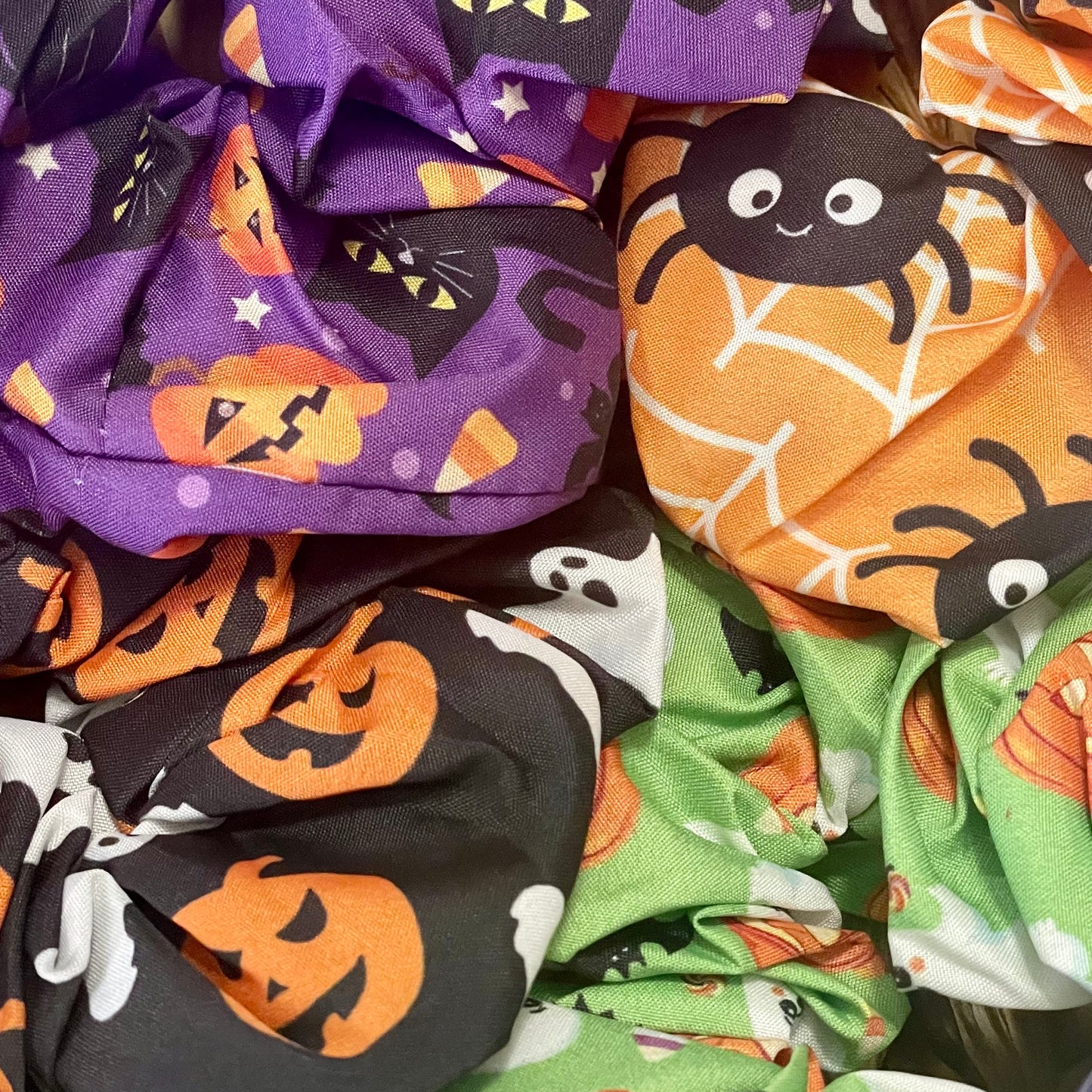 Halloween Scrunchies