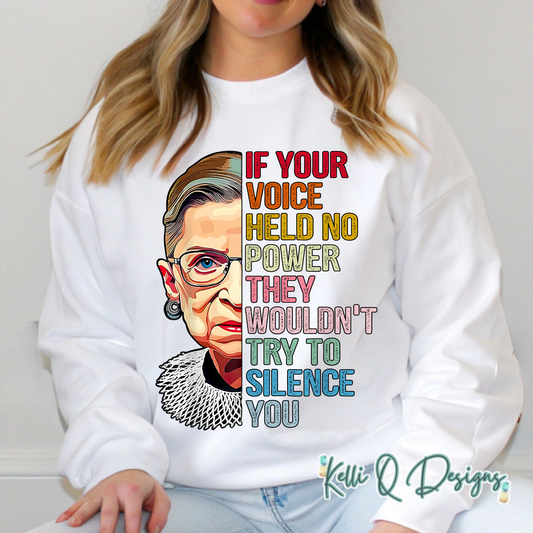 If Your Voice Held No Power The Wouldn’t Try To Silence You