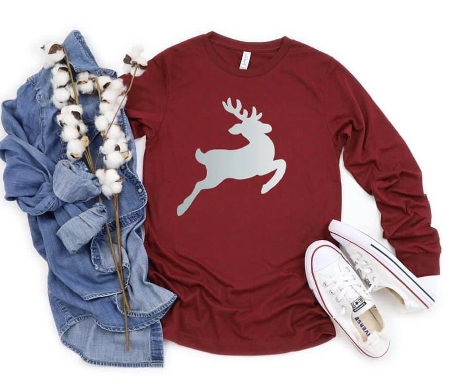 Reindeer (metallic silver)