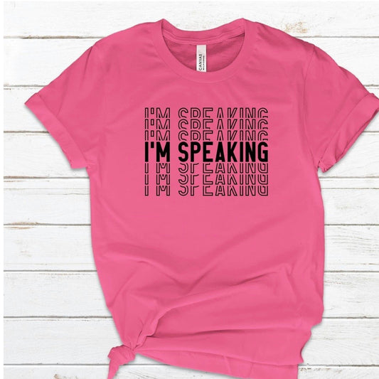 I’m Speaking