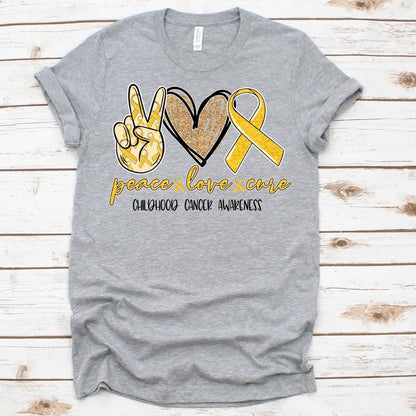Peace Love Cure/ Childhood Cancer Awareness