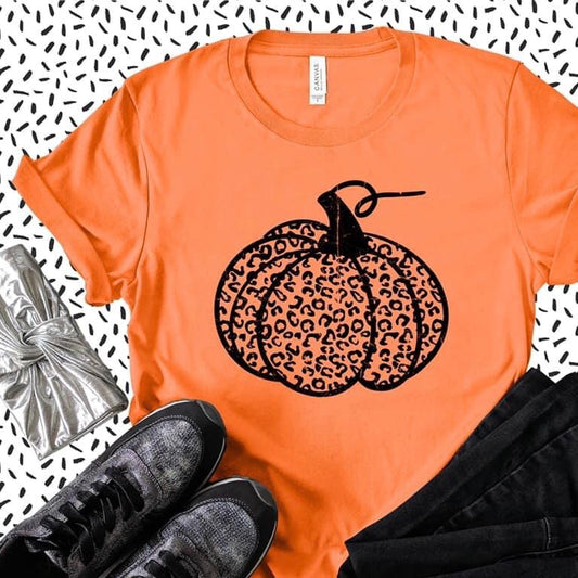 Distressed Leopard Pumpkin