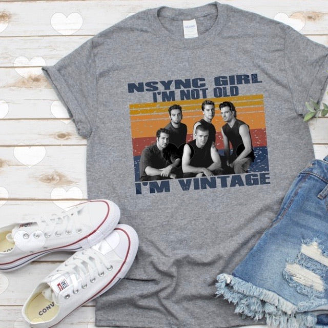 NSYNC, I’m not old I’m Vintage