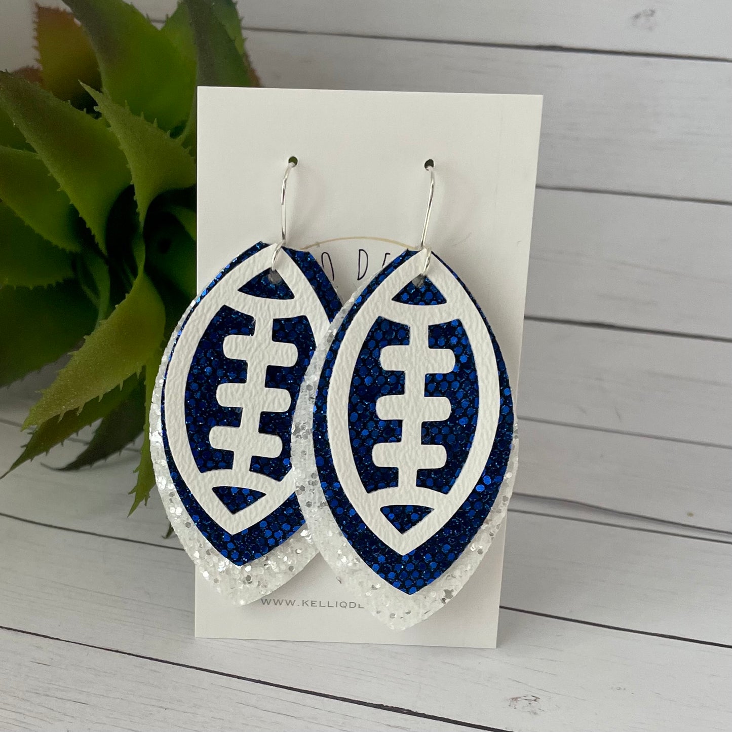 Football Team Color Earrings