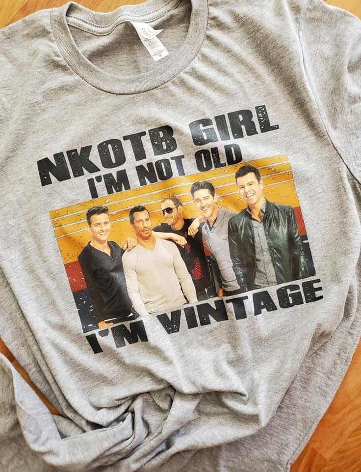 NKOTB, I’m not old I’m Vintage