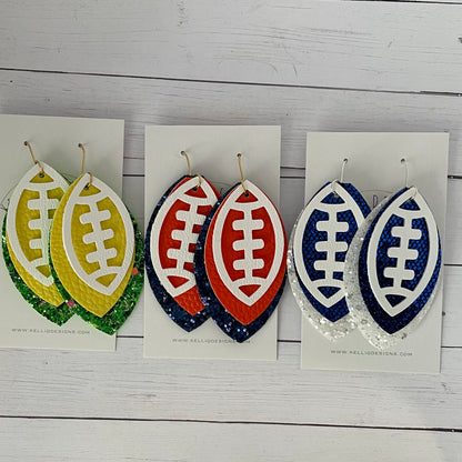 Football Team Color Earrings