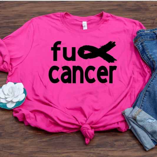Fu@$ Cancer unisex t-shirt