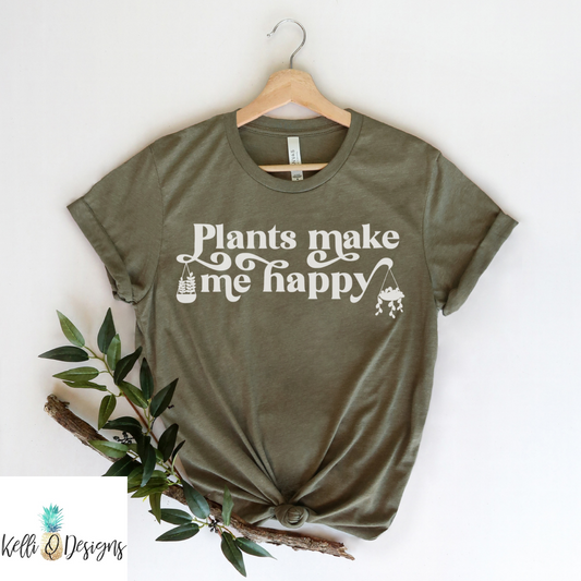 Plants make me happy