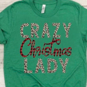 Crazy Christmas Lady