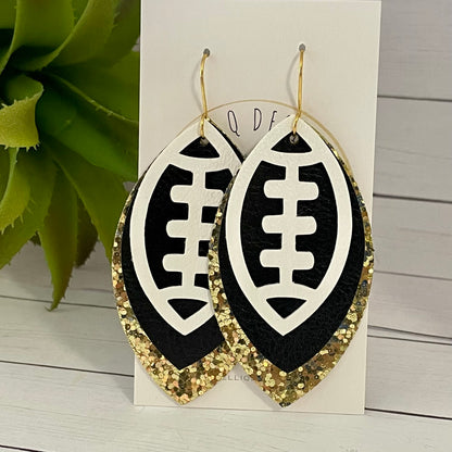 Football Team Color Earrings