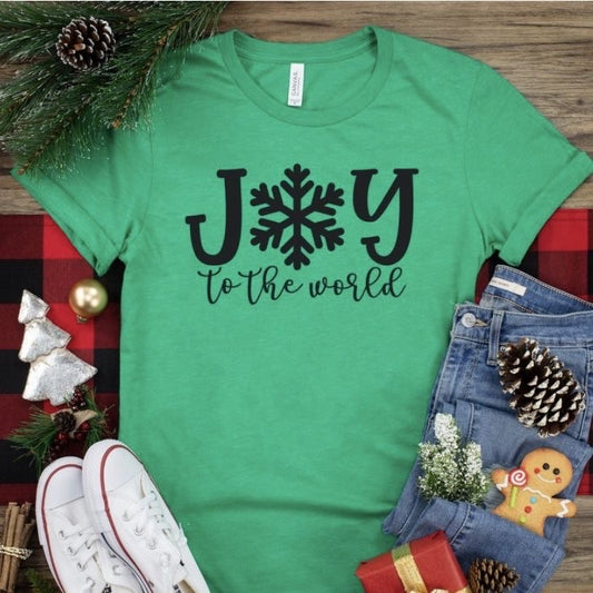 JOY to the world (snowflake)